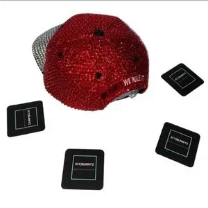 WWE | Accessories | Nikki Bella Stay Fearless Rhinestone Red  display picture 2